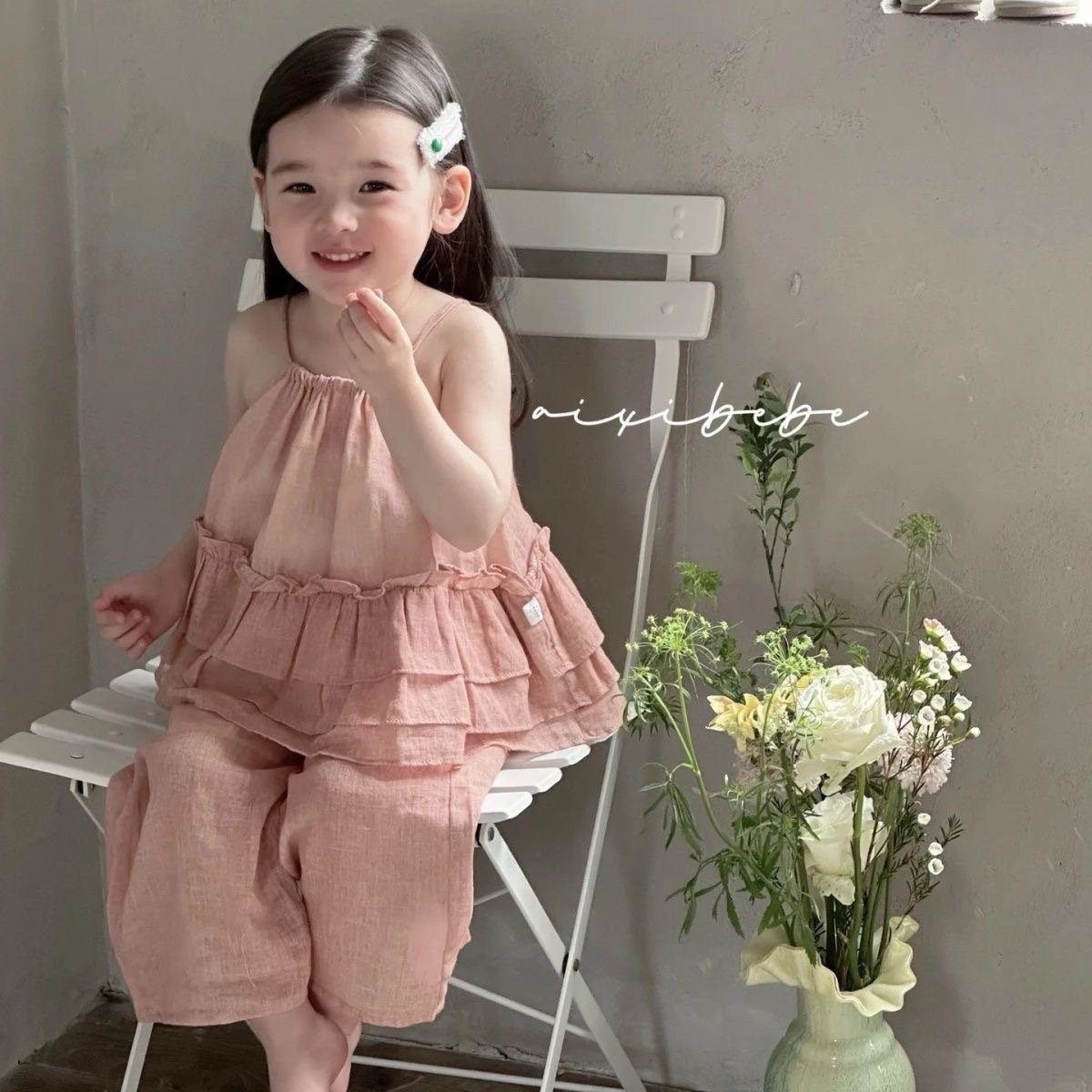 2025新品★子供服　セットアップ★80cm〜130cm 2色