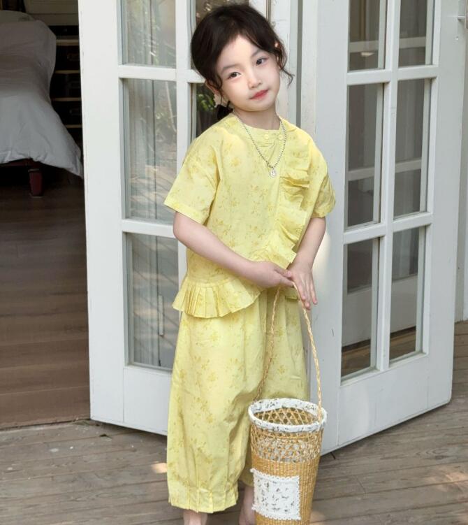 「2025」子供服★トップス+ズボン★セットアップ★韓国風子供服★90cm〜140cm
