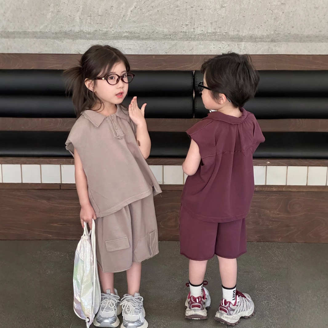 2025新品★子供服　セットアップ★90cm〜140cm 2色