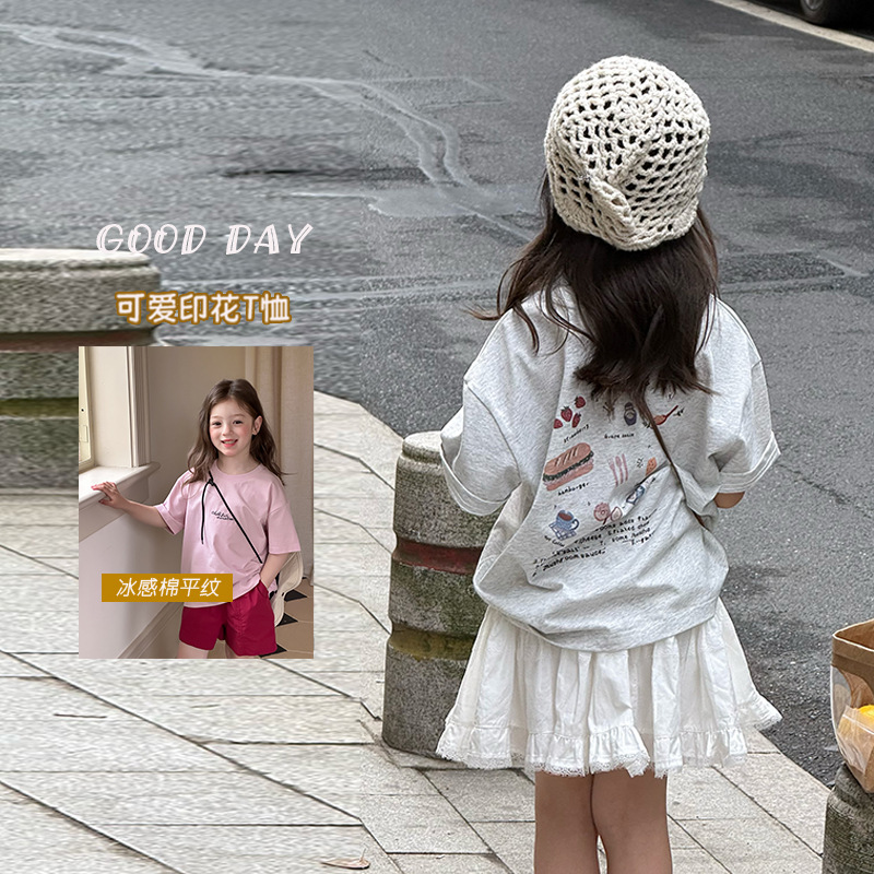 2025新作A★子供服　トップス★90cm〜170cm 2色