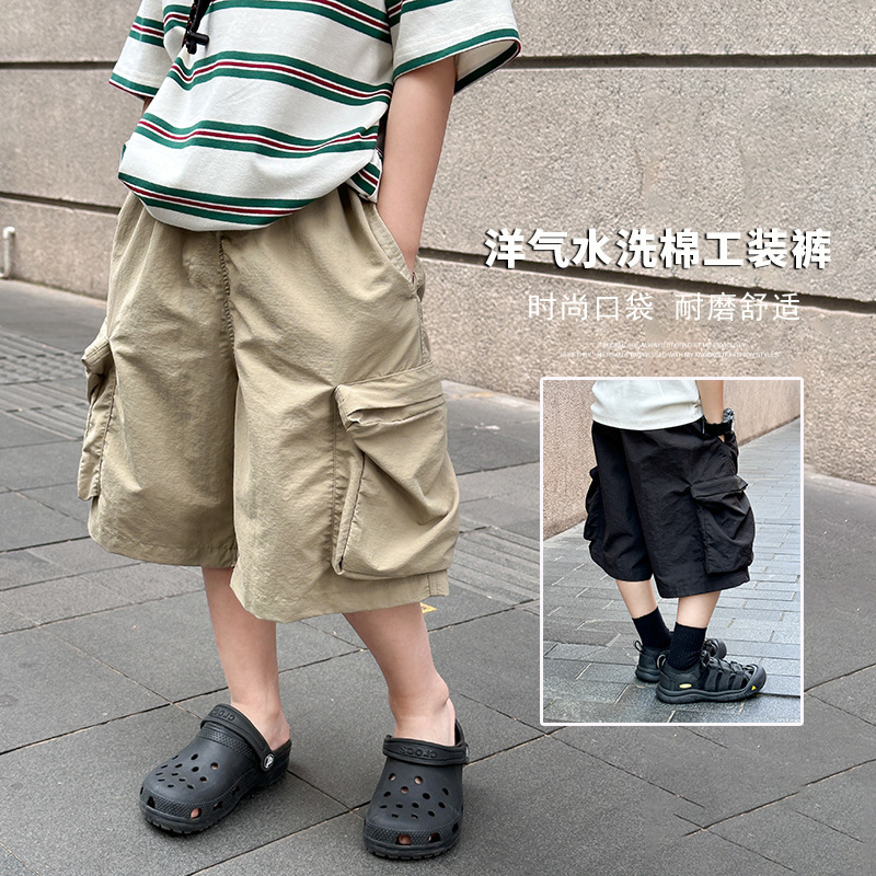2025新入荷A★子供服　ズボン★90cm〜170cm 2色