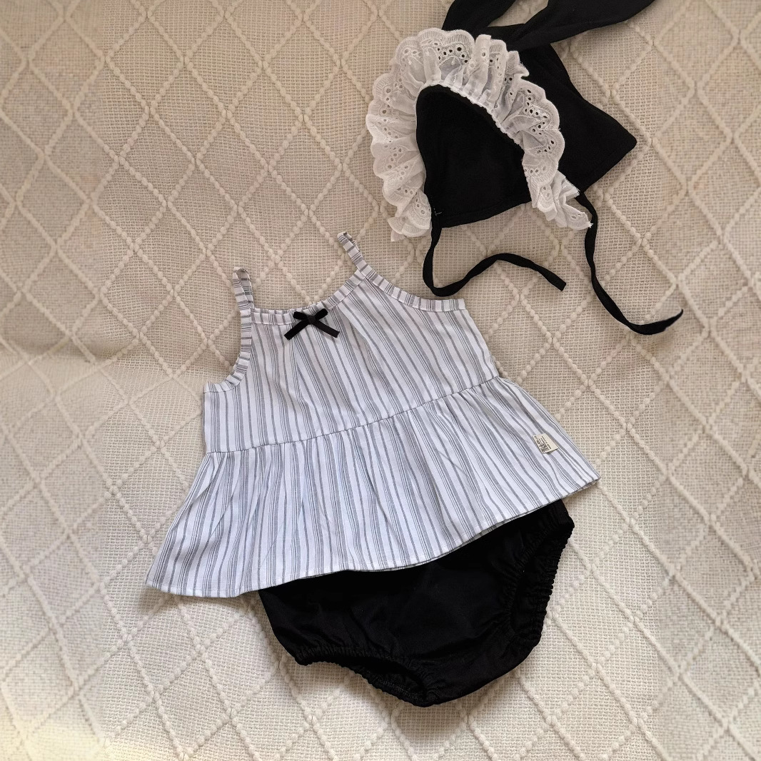 2025新品★子供服　セットアップ+帽子★66cm〜100cm