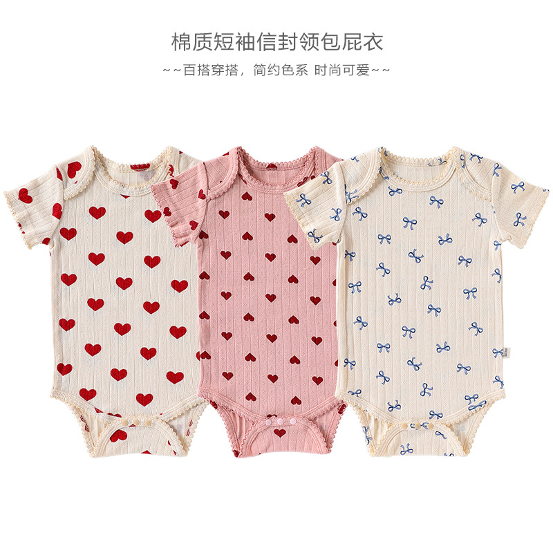 2025新入荷★ベビー服　ロンパース★66cm〜90cm 3色