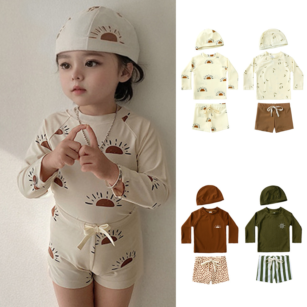 「2025」子供服★トップス+ズボン★セットアップ★水着★8色80cm〜130cm