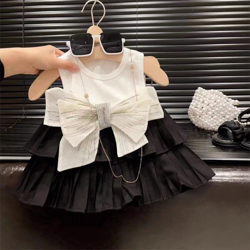「2025」子供服★トップス+スカート★セットアップ★韓国風子供服★90cm〜140cm