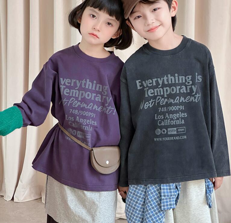 2025秋新作MXW★子供服　トップス★90cm〜150cm 2色
