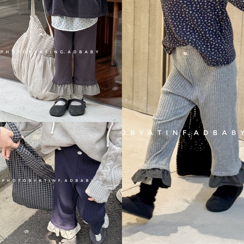 2025秋新入荷SJ★子供服　ズボン★80cm〜130cm 3色