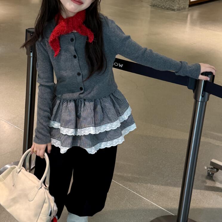202秋5新品★子供服　エプロン　スカート★100cm〜160cm