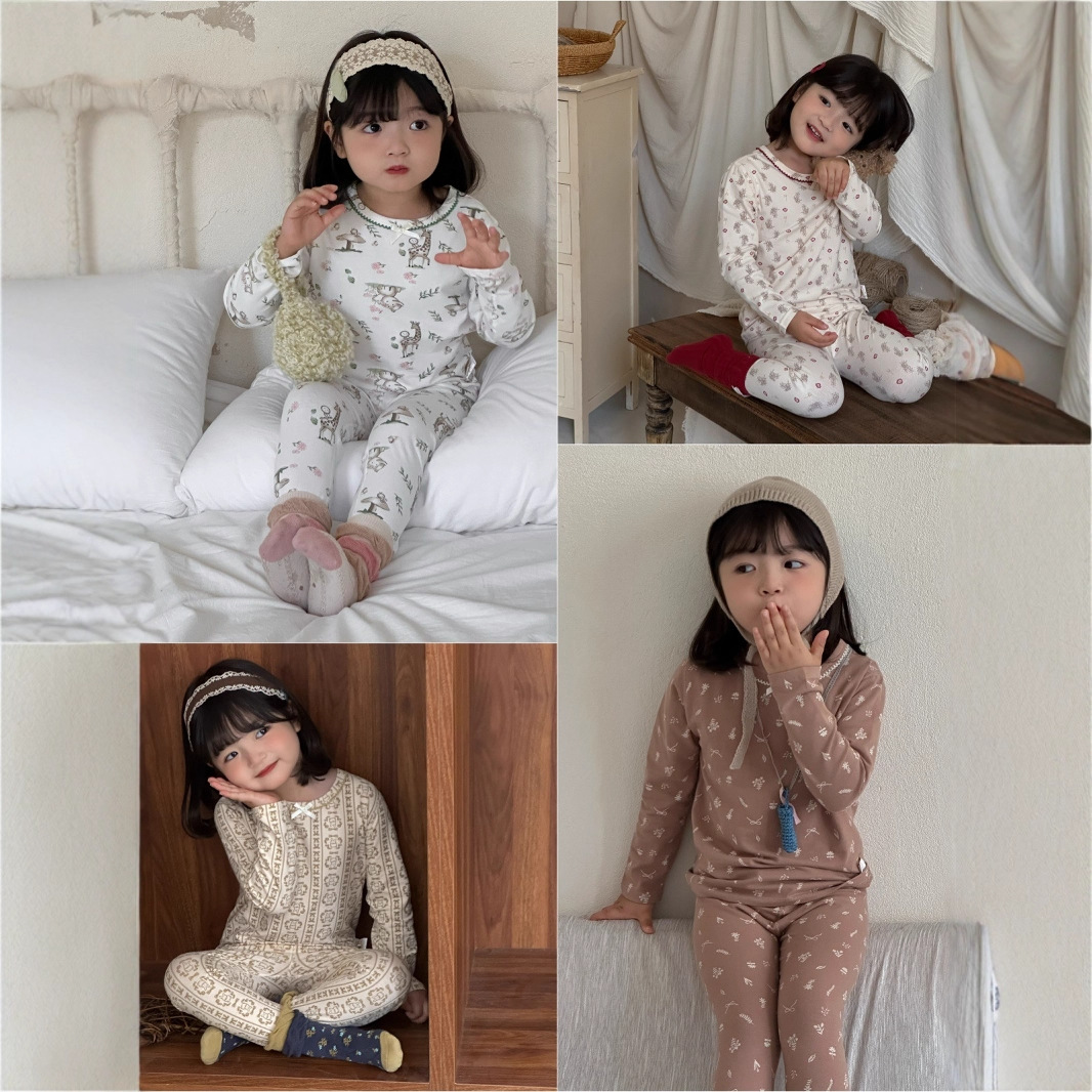 2025新品★子供服　部屋着　ルームウェア　セットアップ★80cm〜160cm