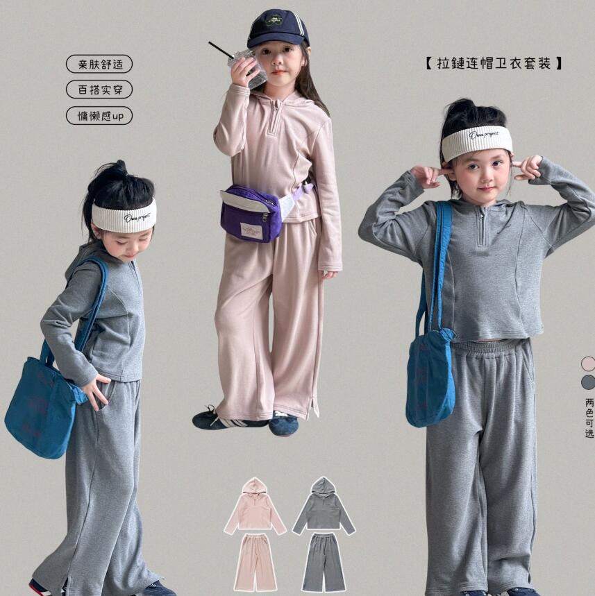 2025秋新作W★子供服　セットアップ★80cm〜150cm 2色