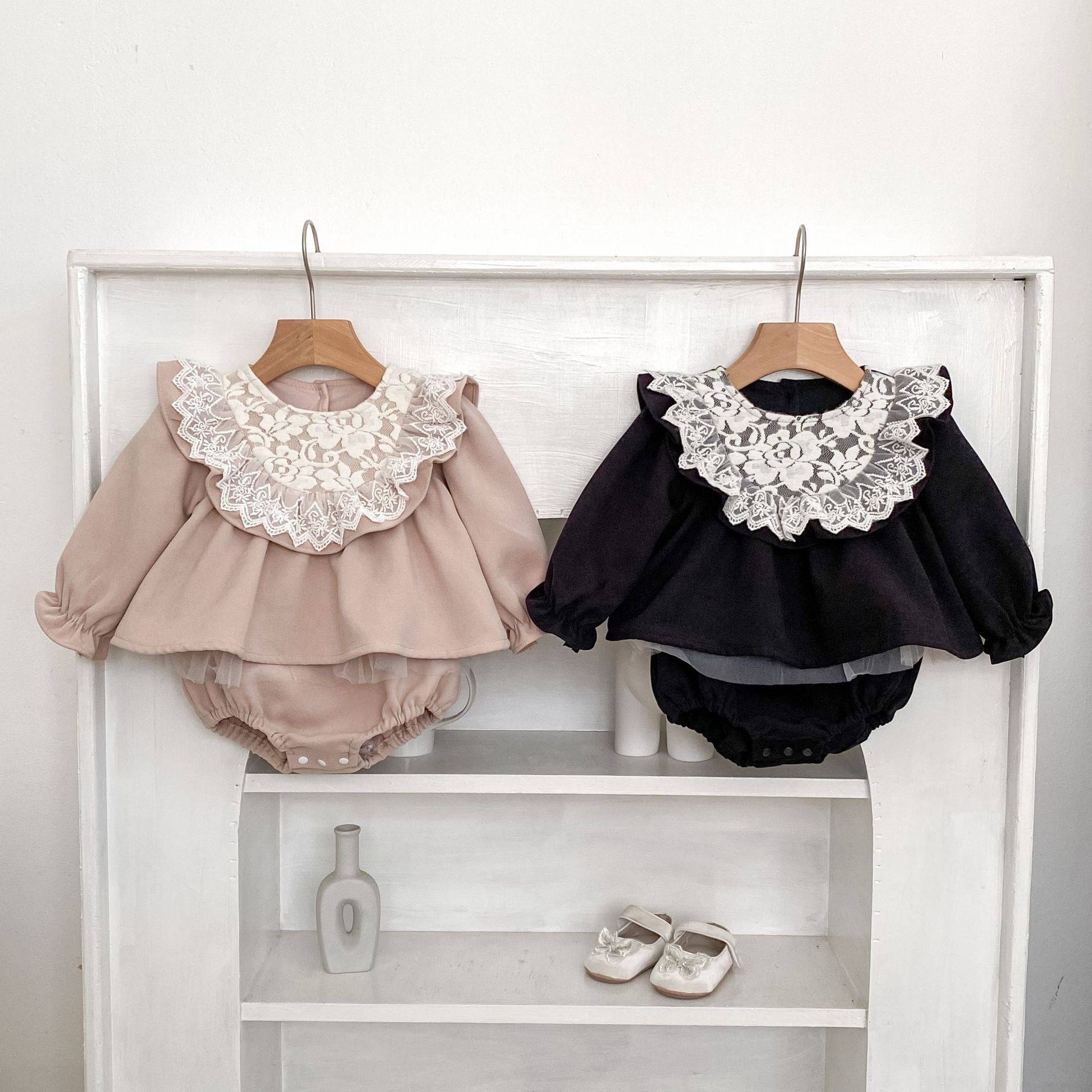 2025秋新品★ベビー服　ロンパース★66cm〜90cm 2色