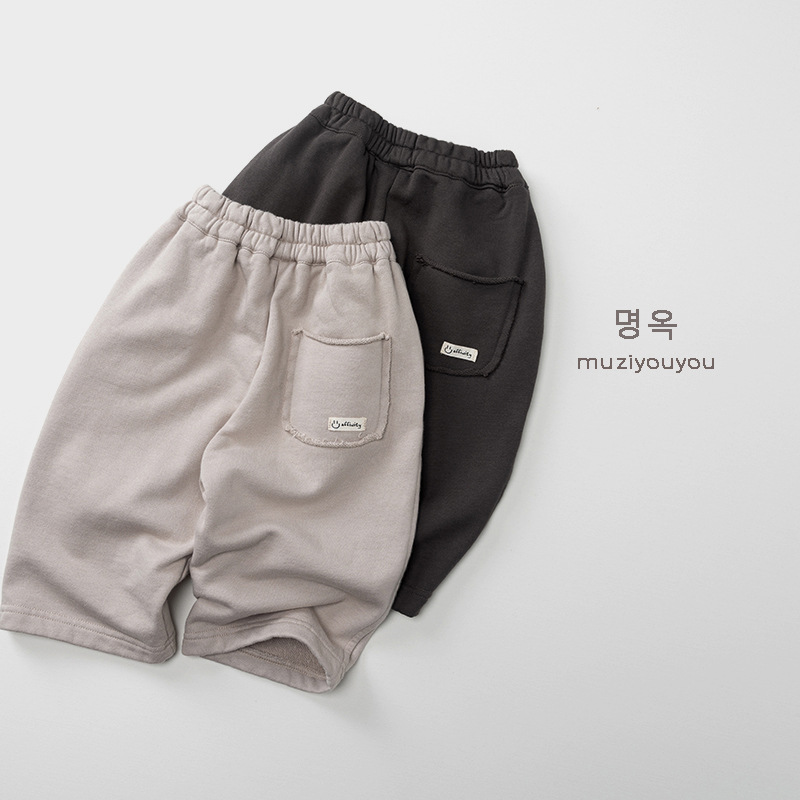 2025秋新品muji★子供服　ズボン★80cm〜130cm 2色