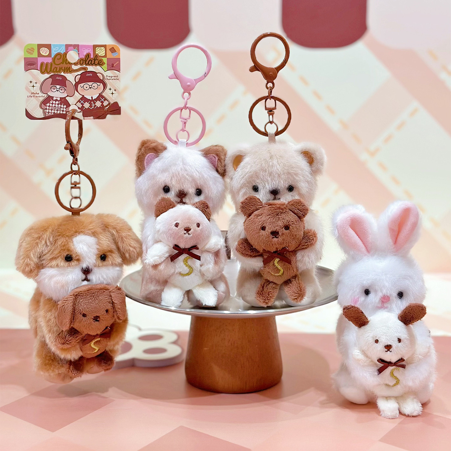 ★装飾品★ぬいぐるみキーチェーン★バッグチャーム