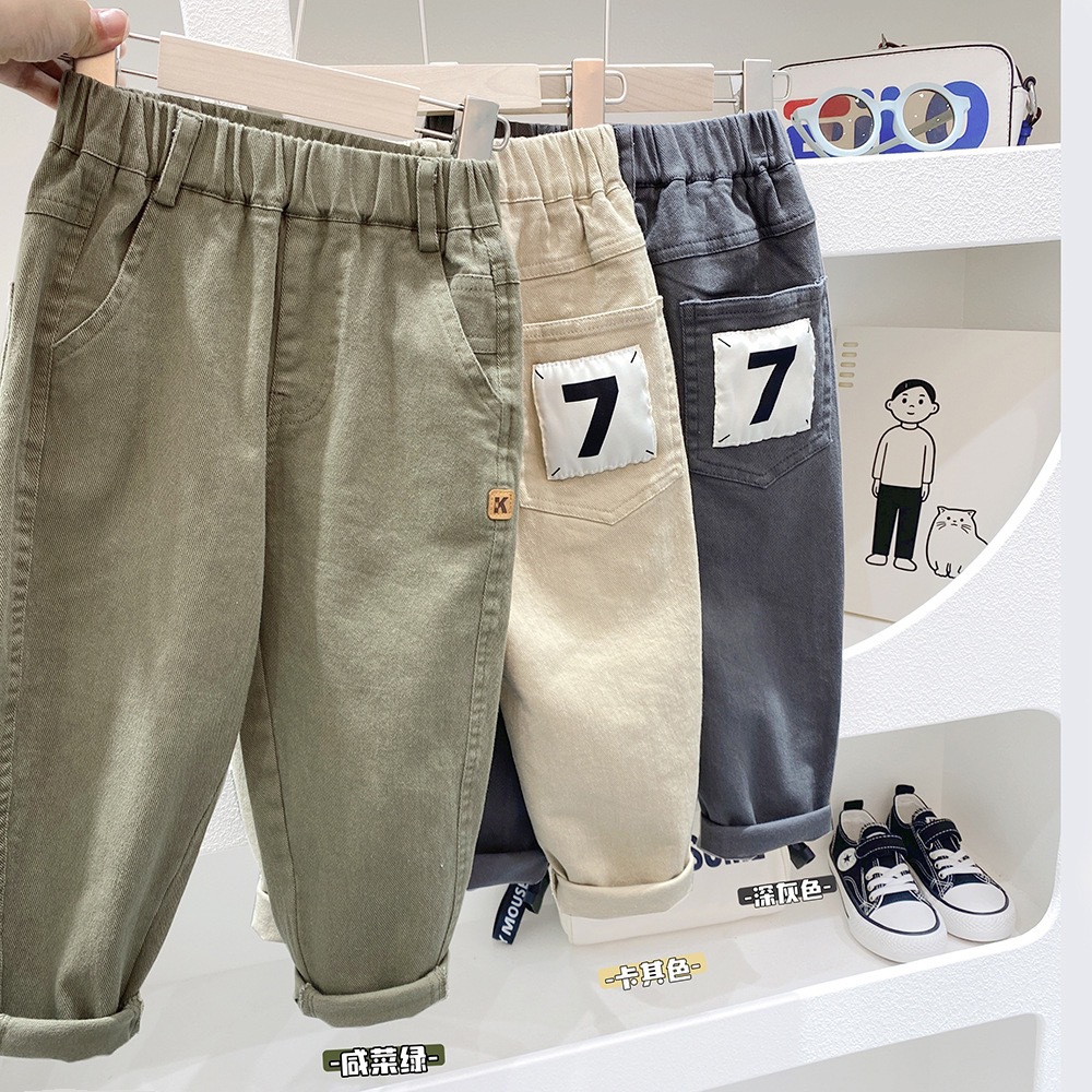 2025秋新入荷★子供服　ズボン★100cm〜150cm 3色
