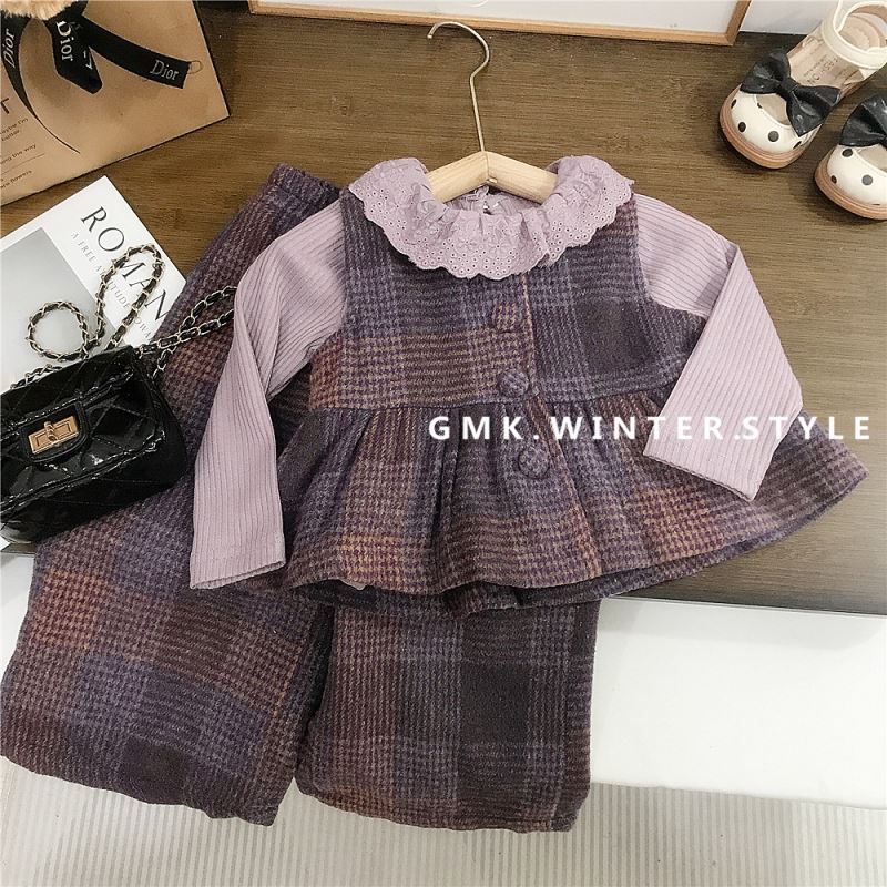 2025新品★子供服　トップス+ベスト+ズボン　セットアップ ★90cm〜140cm