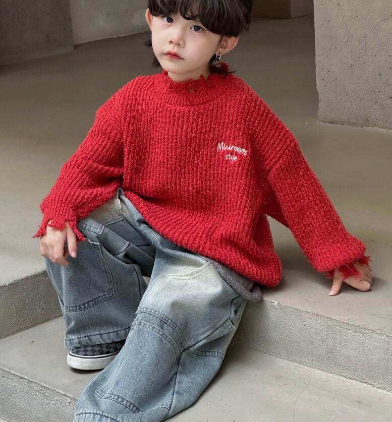 2025冬新入荷★子供服　ズボン&セーター分けて★90cm〜150cm