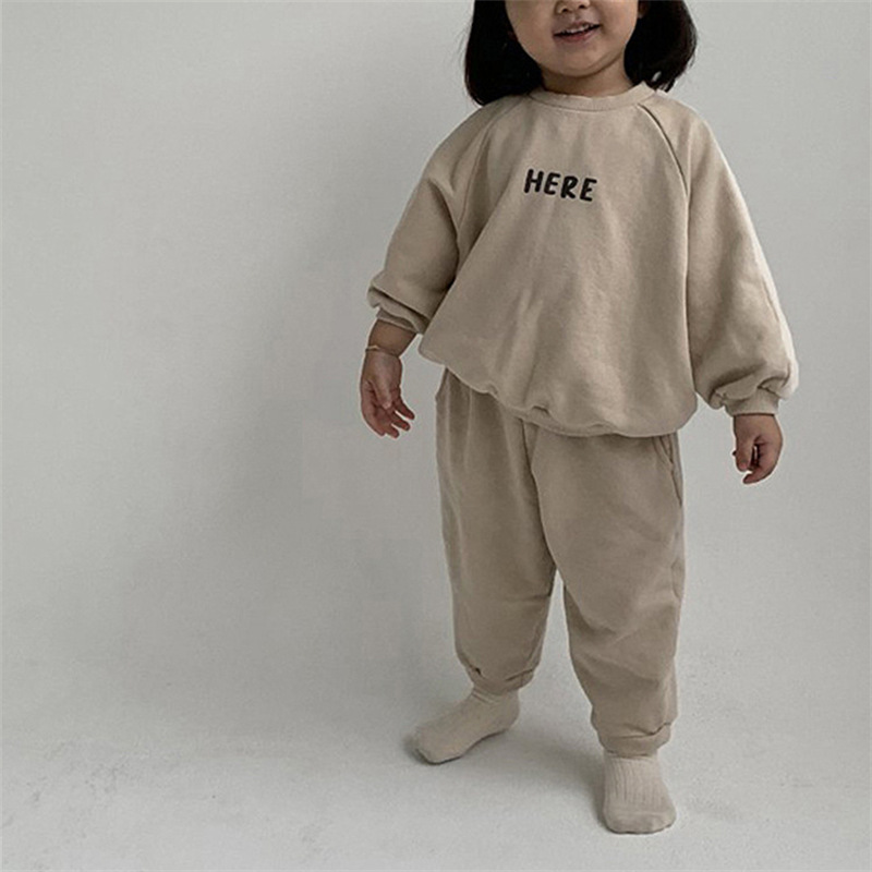 2026新品h★子供服　フリース　セットアップ★80cm〜130cm 2色