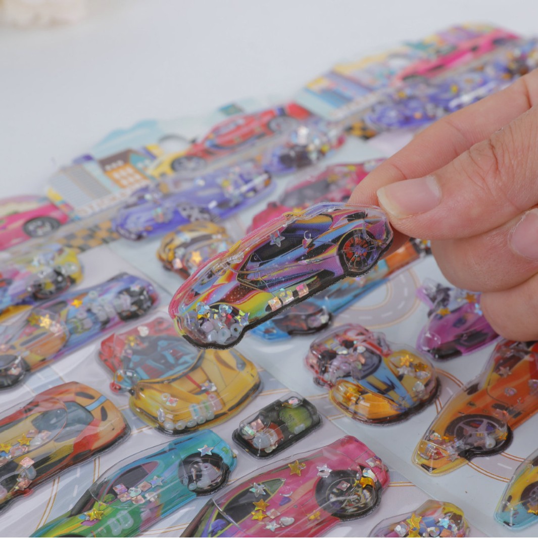 子供お褒めシール★立体エンボス★防水ステッカー ★DIY デコレーション用