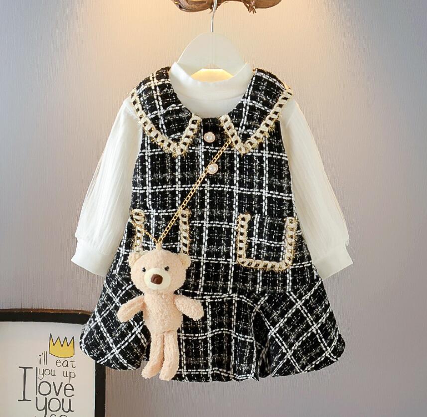 2026新品★子供服★トップス+ワンピース+バッグ★90-140cm★
