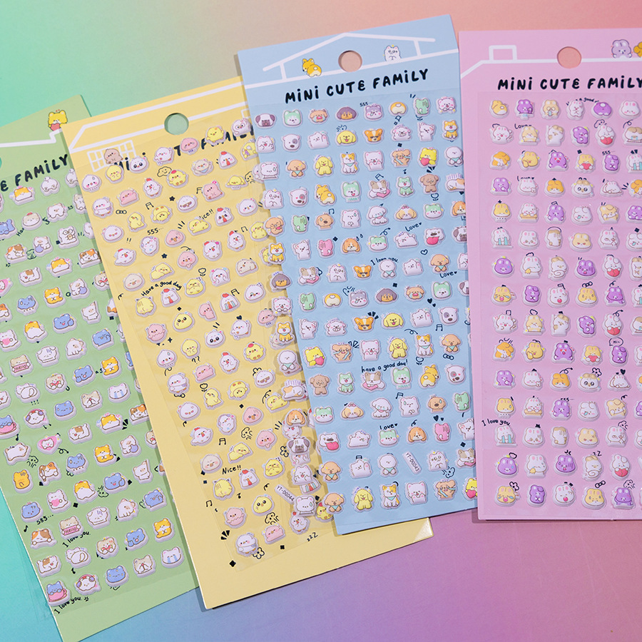 子供お褒めシール★立体エンボス★防水ステッカー ★DIY デコレーション用