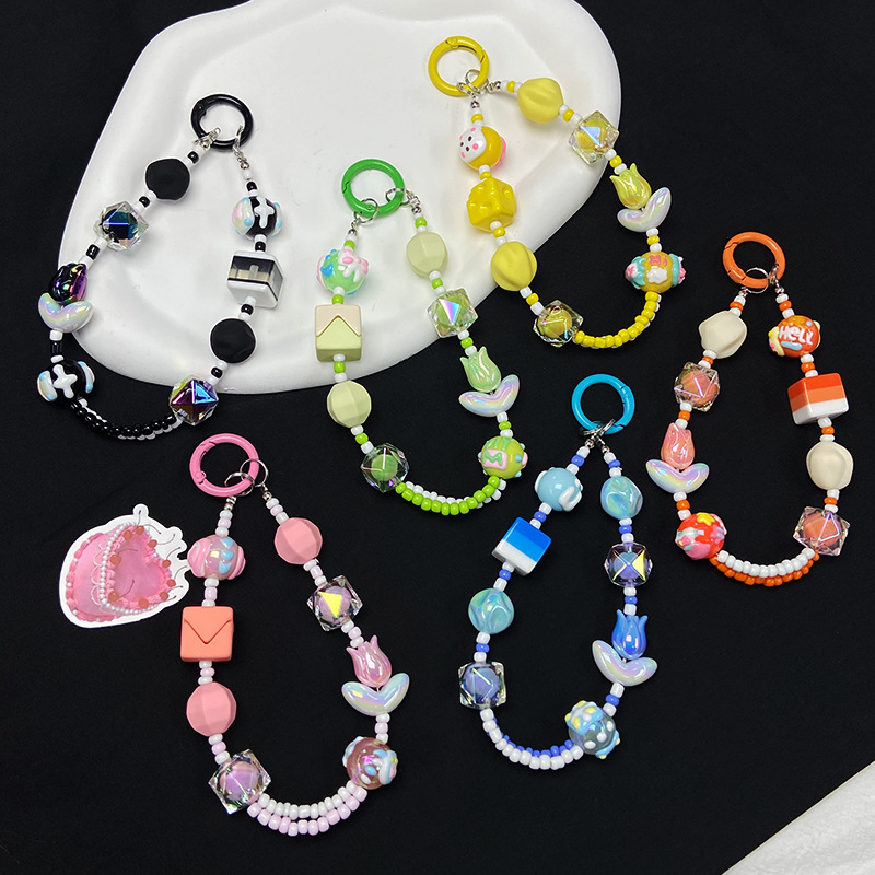 キーホルダー★キーリング★バッグチャーム★可愛い★ファション小物★雑貨★7色