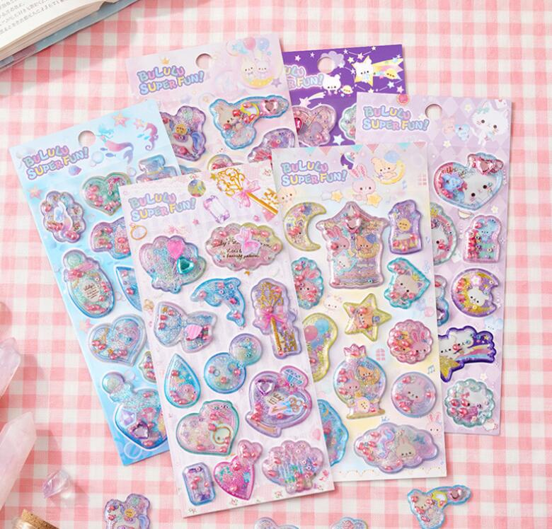 子供お褒めシール★立体★防水ステッカー ★DIY デコレーション用