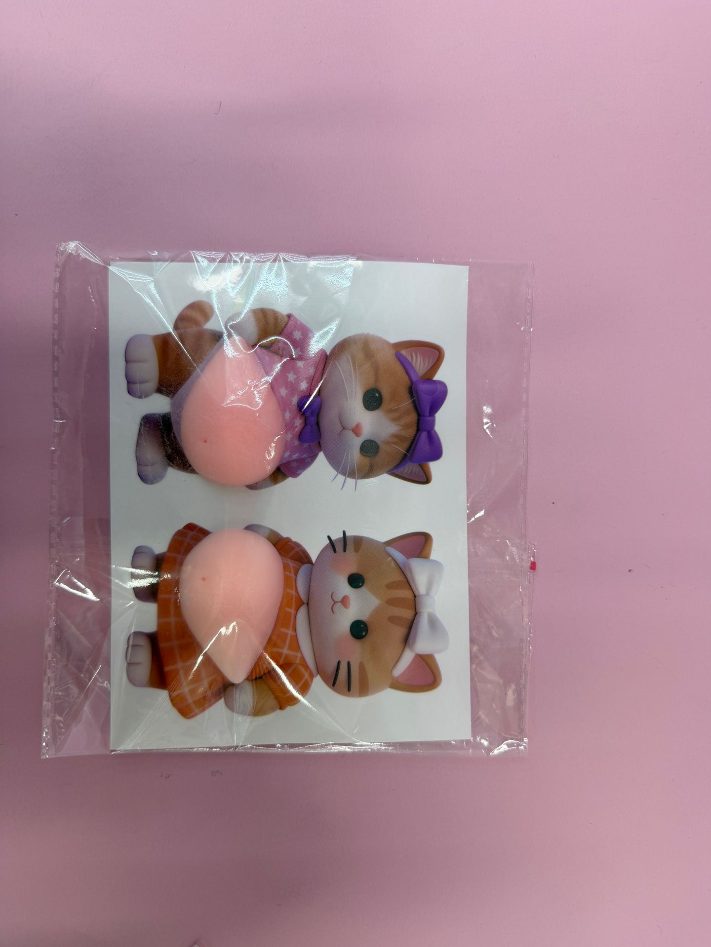 DIY手作り ステッカー★粘着シール★3D★手帳素材