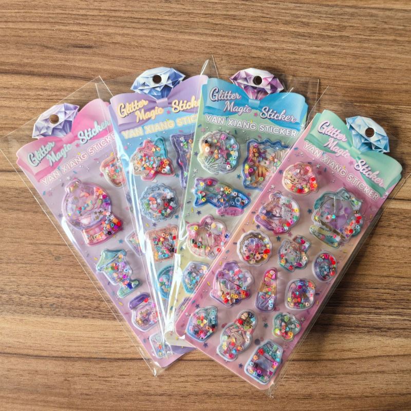 子供お褒めシール★立体★防水ステッカー ★DIY デコレーション用