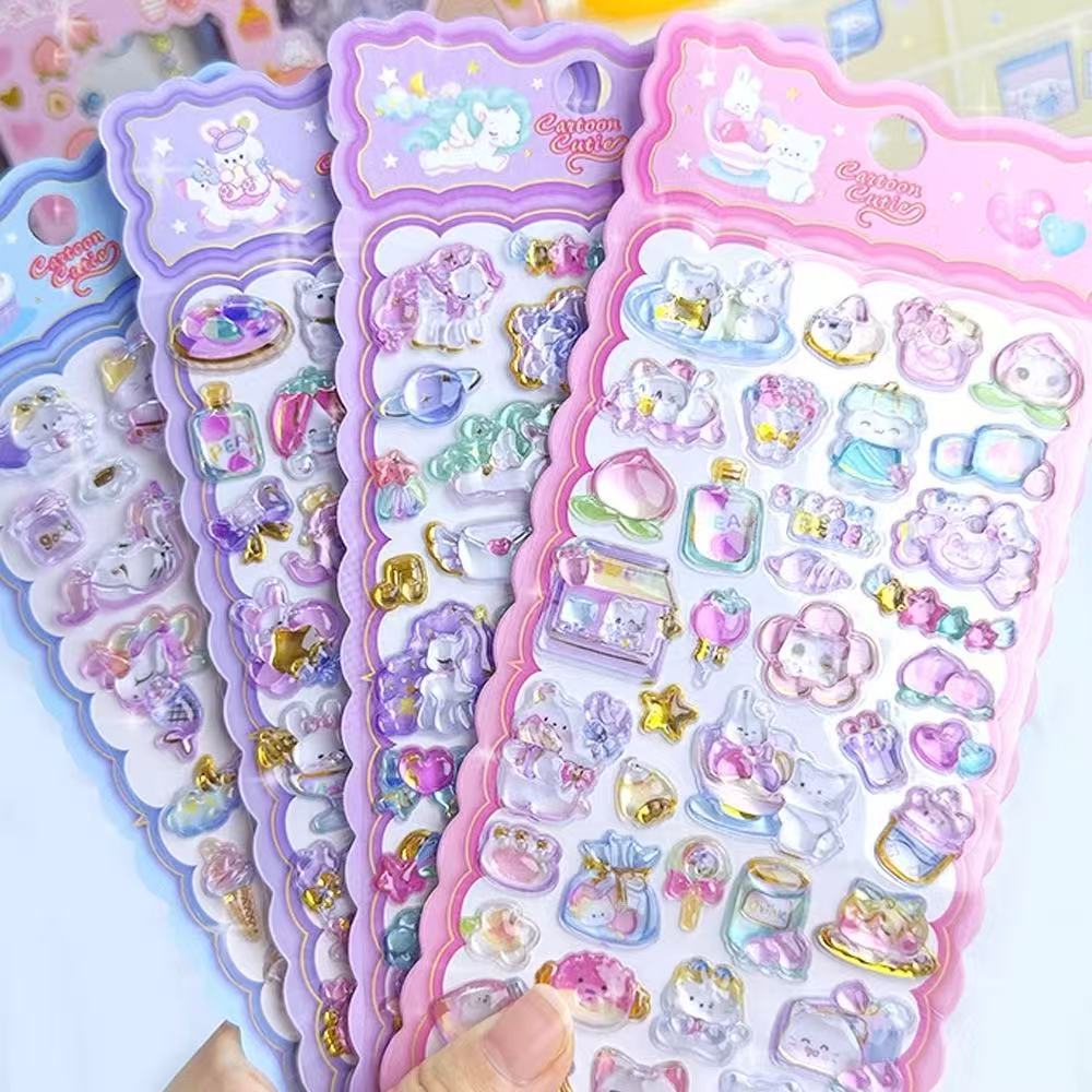 子供お褒めシール★立体★防水ステッカー ★DIY デコレーション用