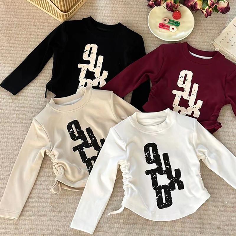 2026★春秋新作★韓国風子供服★トップス★90cm〜130cm 4色