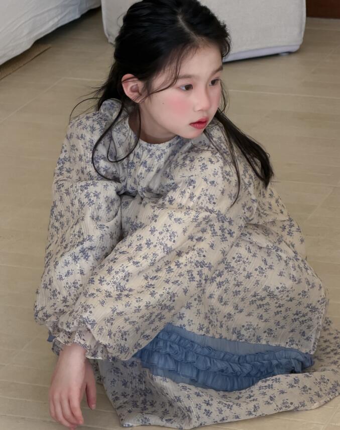 「2026」子供服★ワンピース★長袖★韓国風子供服★100cm〜160cm