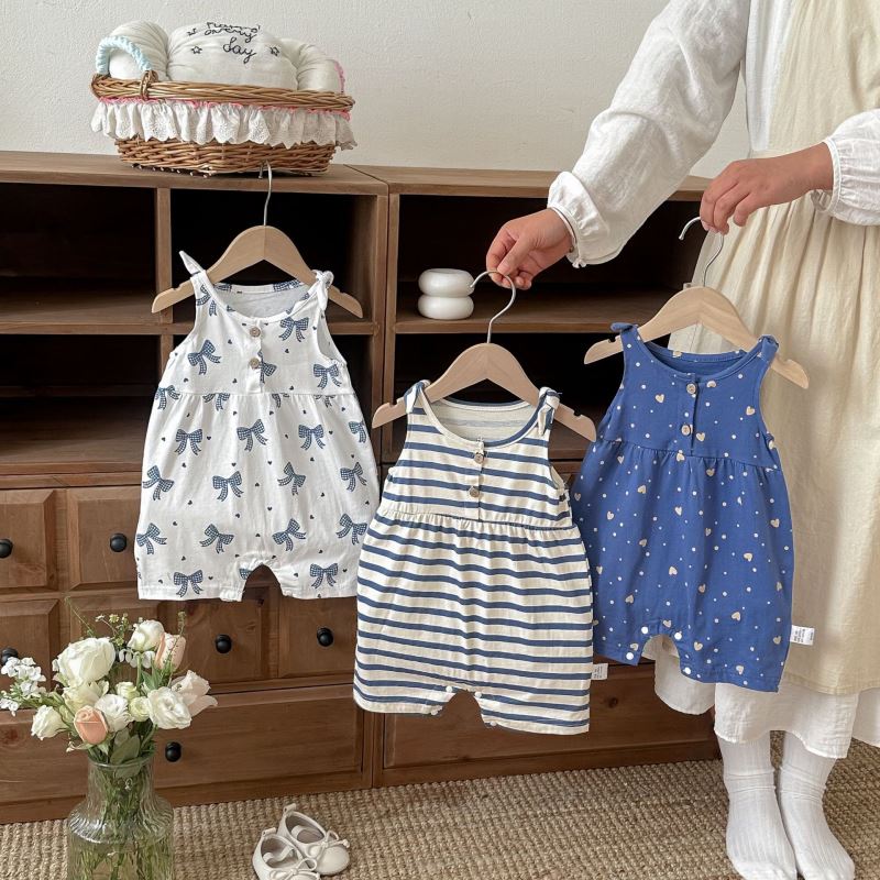 2026新入荷★ベビー服　連体服　ロンパース★66cm〜90cm 3色
