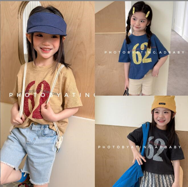 2026新作SJ★子供服　トップス★80cm〜130cm 3色