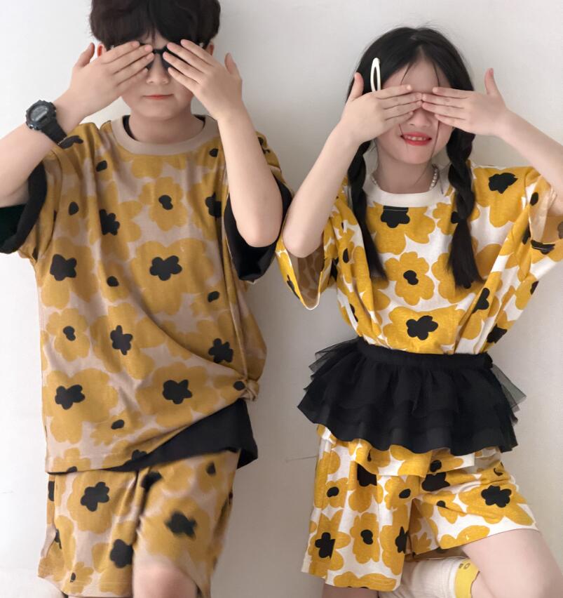 2026夏新品MXM★子供服　セットアップ★100cm〜160cm 2色