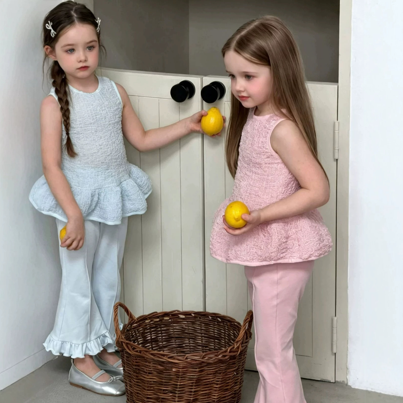2026新品SC★子供服　セットアップ★7/90-95cm〜17/130-140cm 2色
