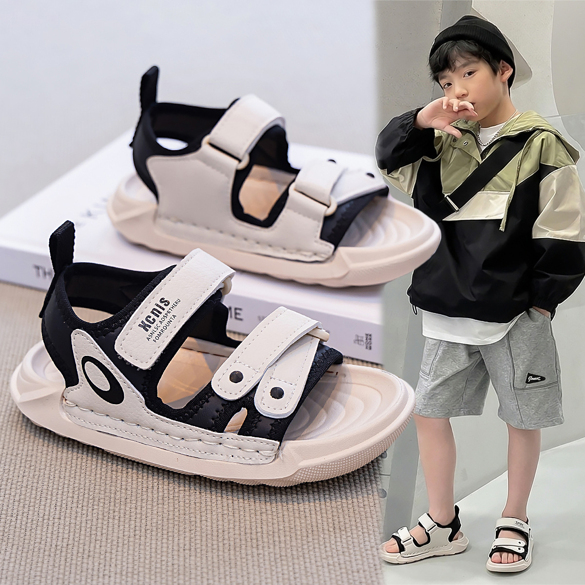 2026新入荷★子供靴★シューズ　サンダル★2/16.4cm〜37/23.4cm 2色