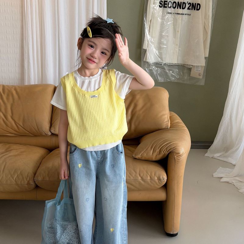 2026新作FG★子供服　重ね着トップス★100cm〜160cm