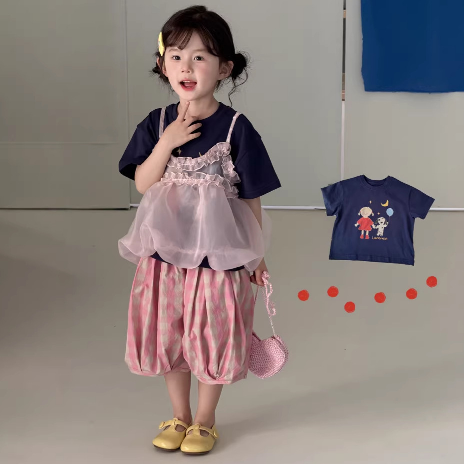 2026★夏新作★韓国風ベビー服★トップス★ズボン★90cm〜140cm 3色