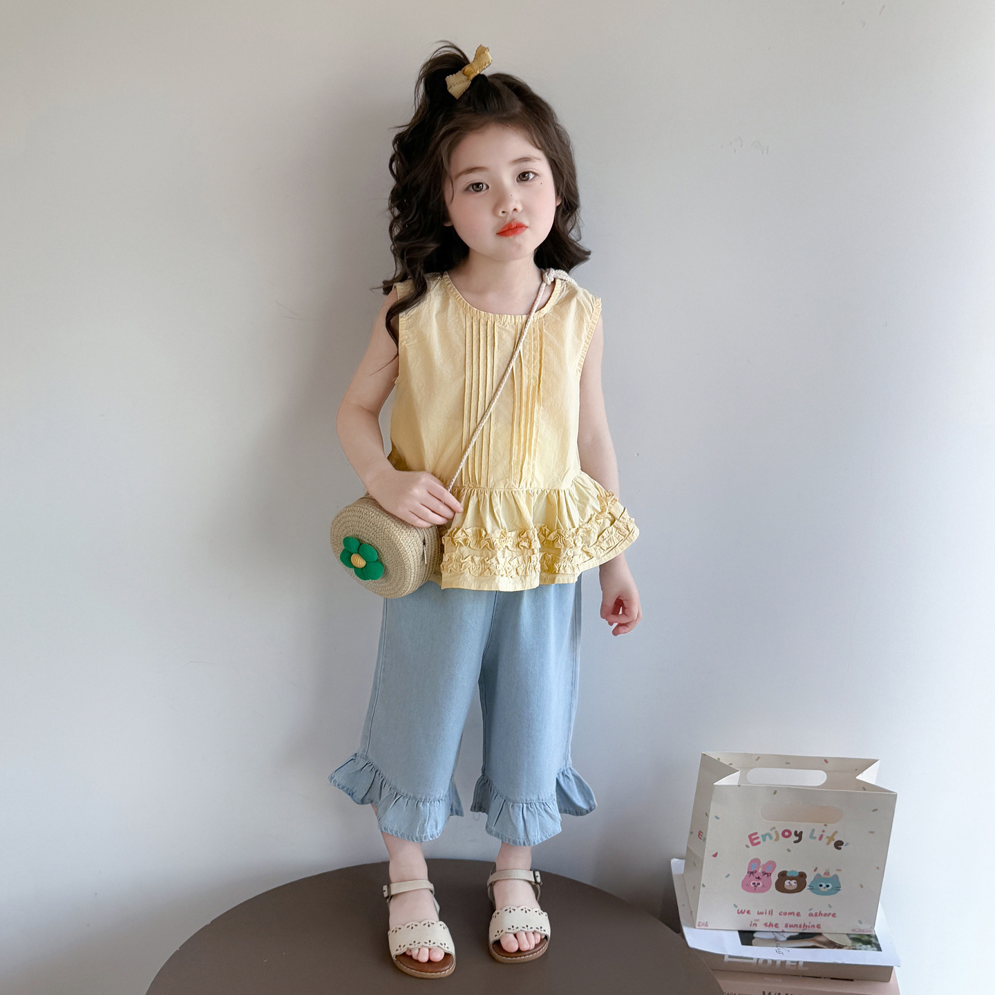 2026新作★子供服　トップス&ズボン分けて★90cm〜140cm 2色