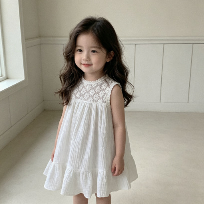 2026★夏新作★韓国風子供服★ワンピース★73CM〜100cm 2色