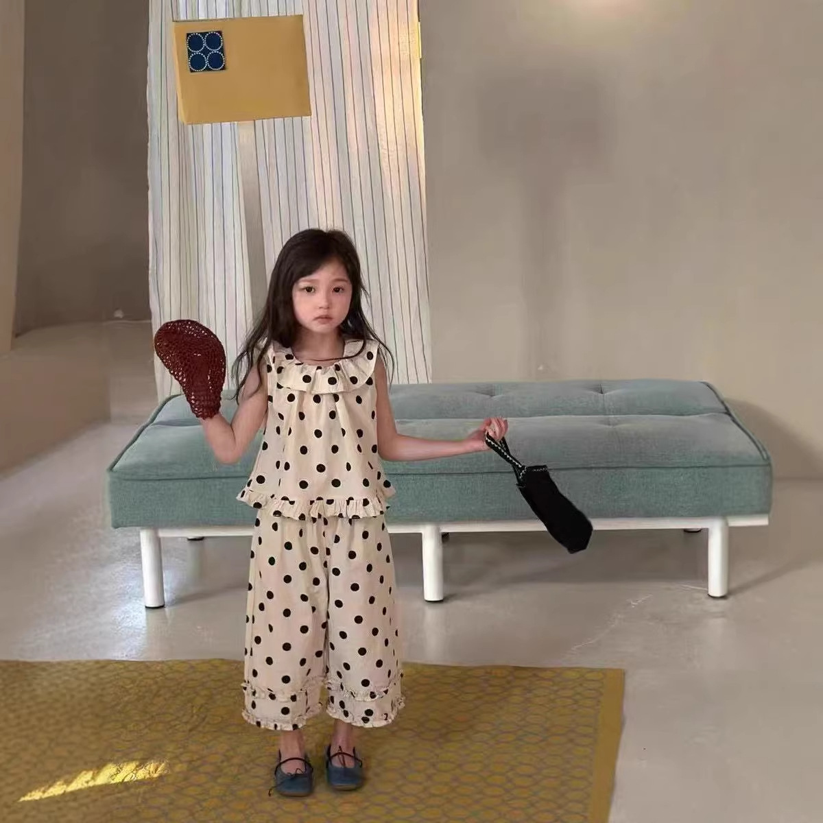 2026★夏新作★韓国風ベビー服★トップス+ズボン★7〜17