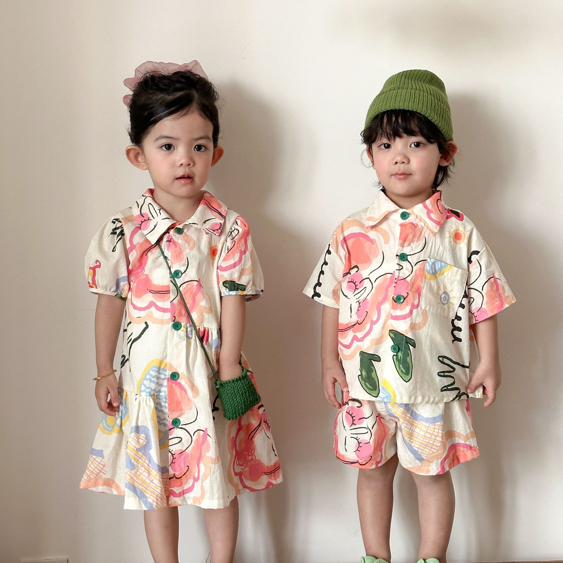 2026★夏新作★韓国風ベビー服★セットアップ★ワンピース