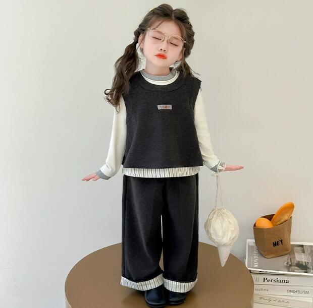 2026秋新品★子供服★3点セット★90-140cm★2色