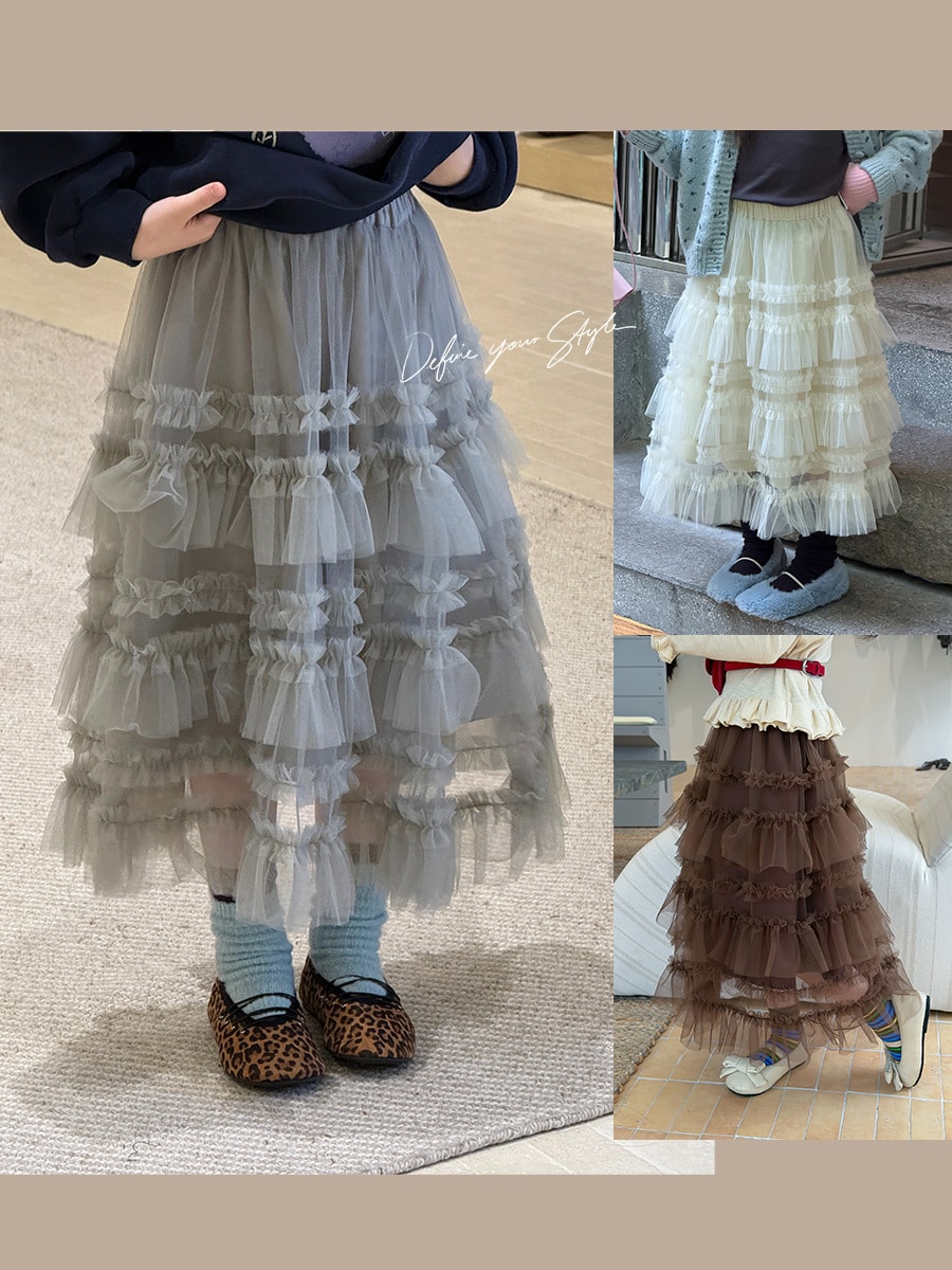 2026秋新作A★子供服　スカート★100cm〜170cm 3色