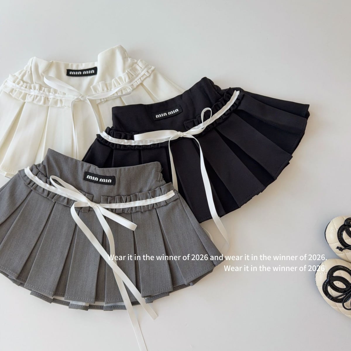 2026秋新品TQ★子供服　スカート★90cm〜160cm 3色