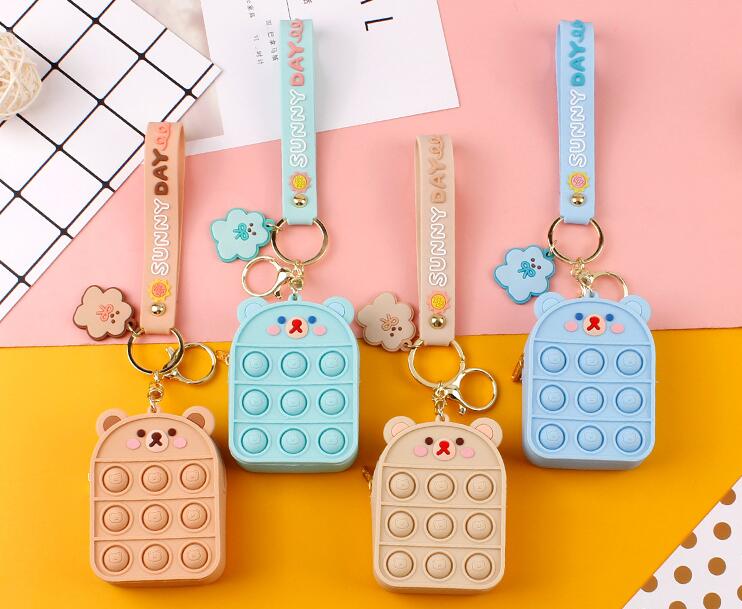 新入荷★おもちゃ★収納バッグ★キーホルダー★減圧グッズ★減圧玩具★プッシュポップ