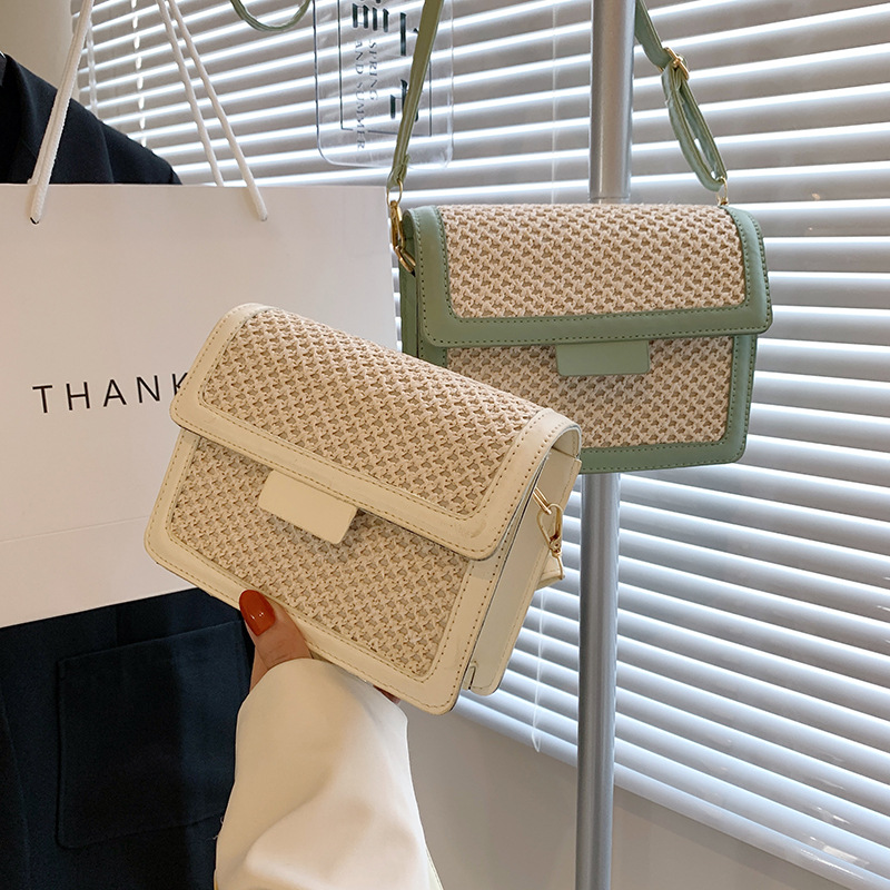 【バッグ】 レディース・日系・ ins・小清新・肩掛けバッグ・草編みバッグ・収納バッグ
