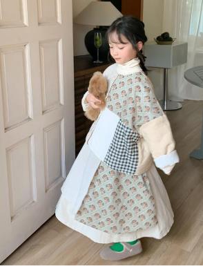 2022秋冬新品★子供服　コート+スカート　分けて販売　90-150cm