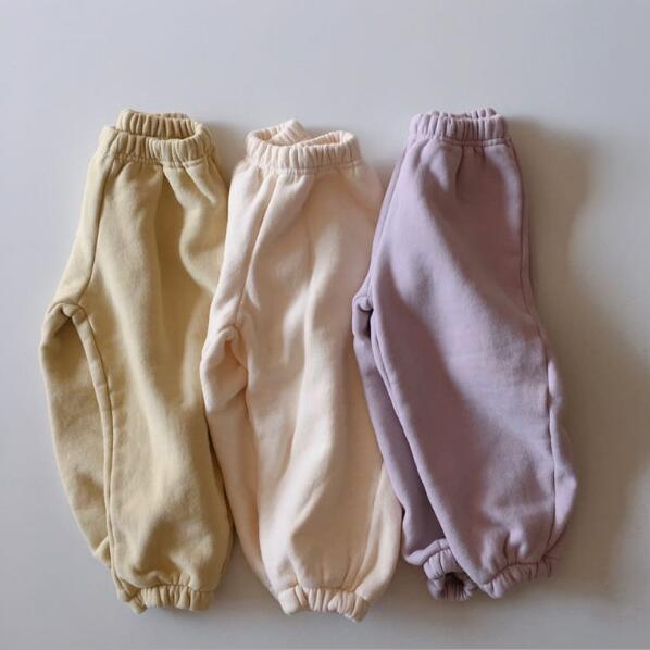 2022★秋冬新作★韓国風ベビー服★ズボン★裏起毛★厚手★ボトムス★3色66-100CM