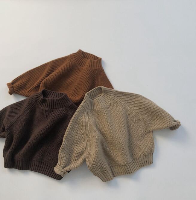 新作★子供服★トップス★セーター★韓国風子供服★男女兼用★3色★80-130CM
